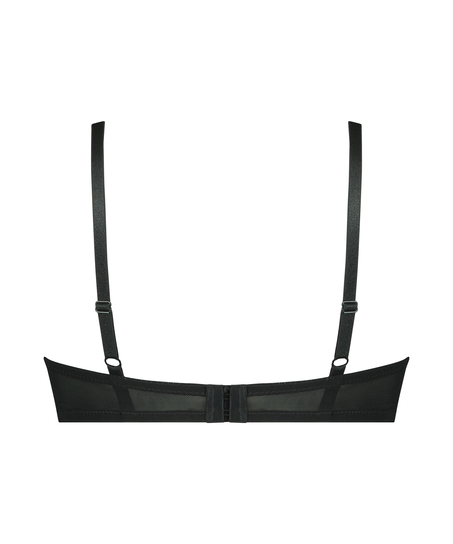 Unwattierter Bügel-BH Mavis, Schwarz