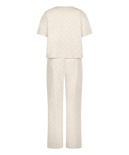 Pyjamaset, Weiß