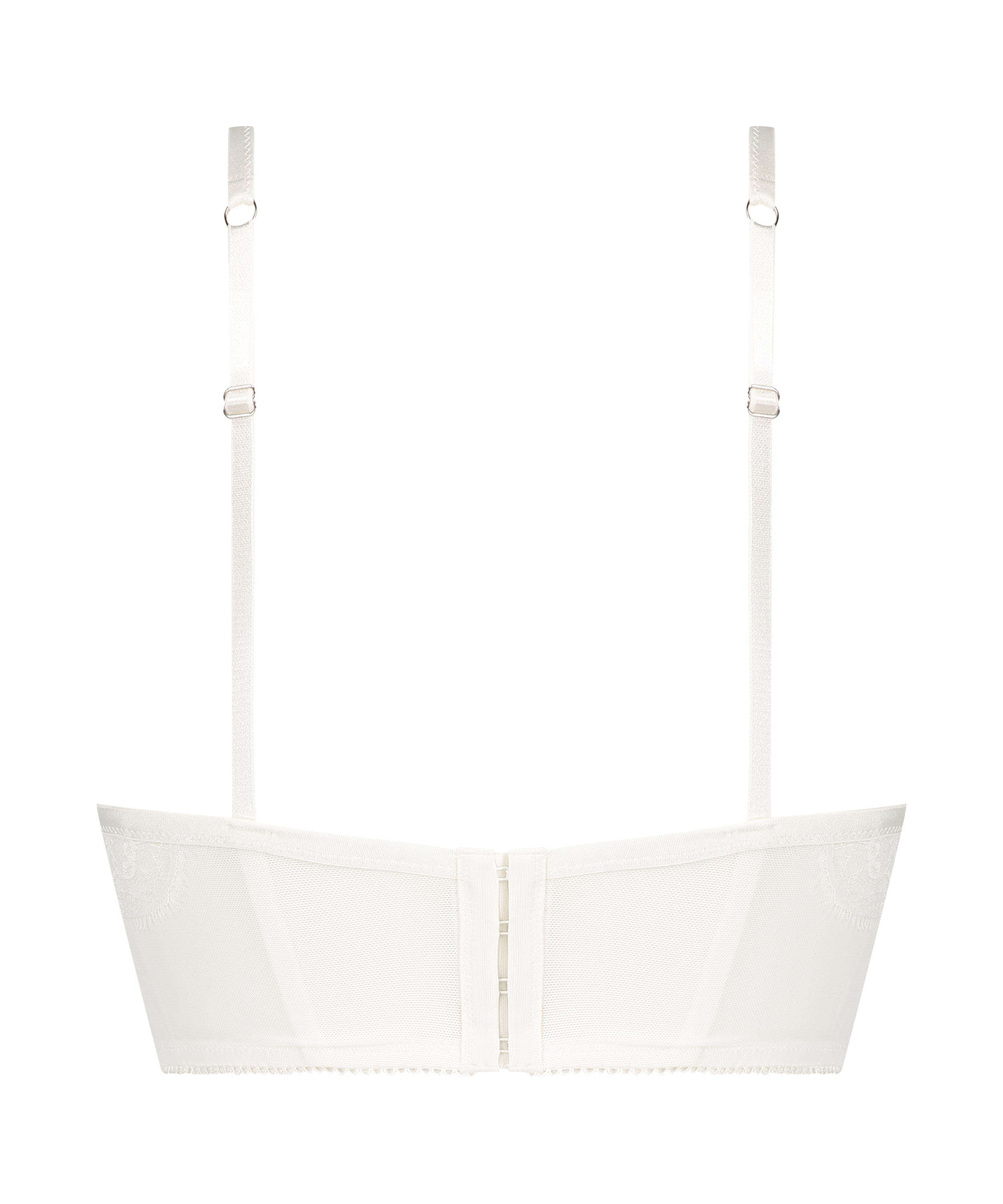 Soutien-gorge préformé push-up longline Jolie, Blanc, main