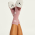 Kuschelsocken, Rose