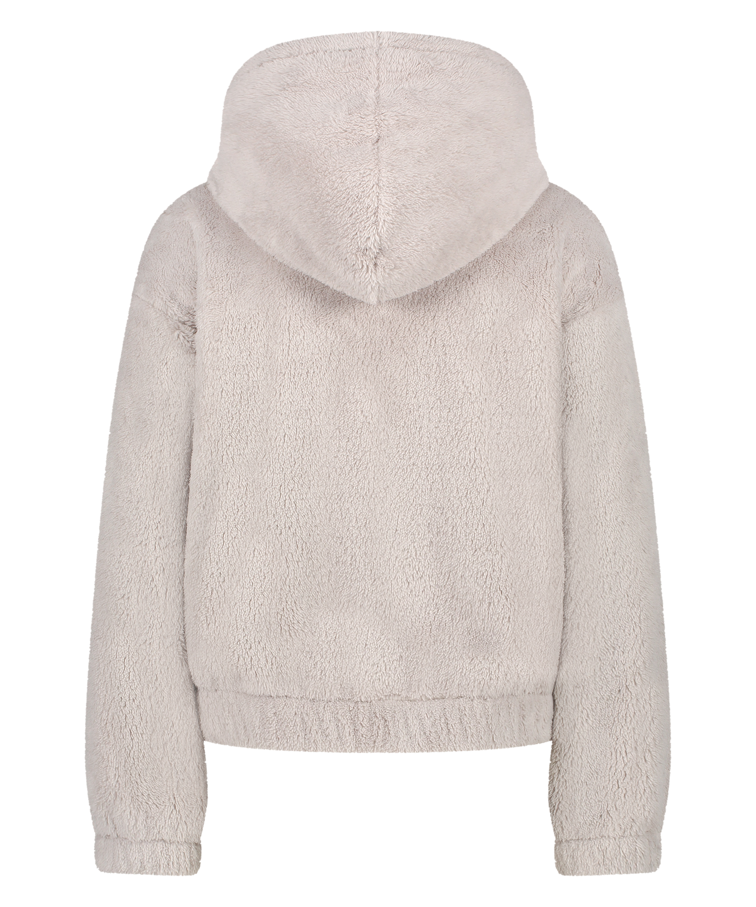 Oberteil aus Fleece, Grau, main