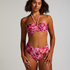 Push-Up-Bikinioberteil Floral Cup A - E, Rose