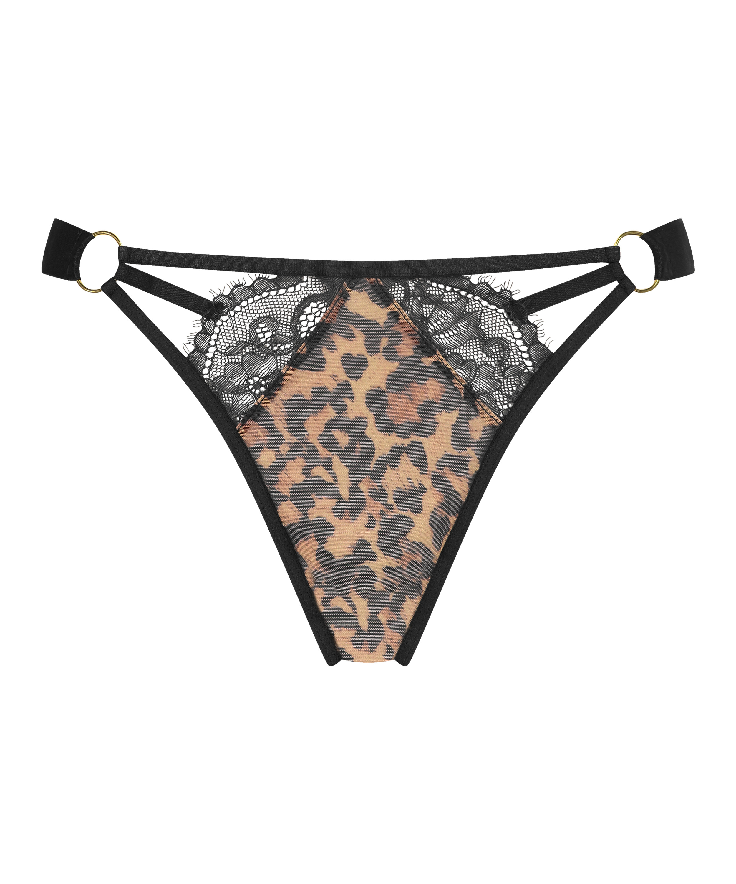 Brazilian mit hohem Beinausschnitt Evie Nyakim, Schwarz, main