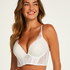 Soutien-gorge préformé push-up longline Jolie, Blanc