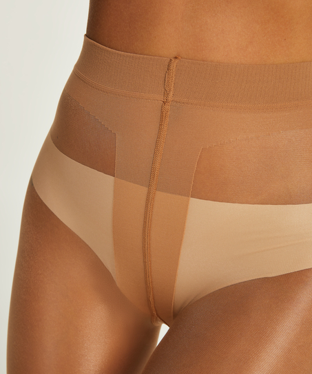 2 Paar 20 Denier Pantys, Beige