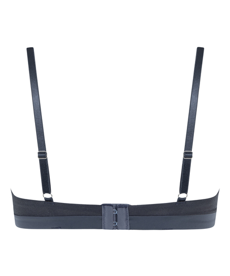 Unwattierter Bügel-BH Blaze, Grau