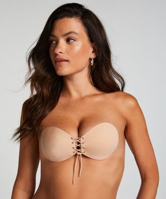 Soutien-gorge adh&eacute;sif push-up, Bronzage