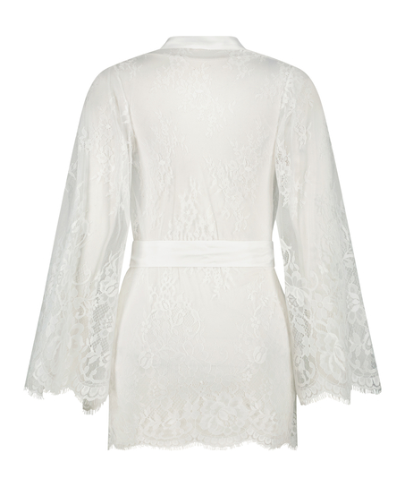 Kimono Lace Isabelle, Blanc