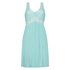 Slipdress Modal Lace mit Spitze, Blau