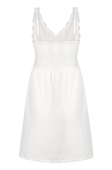 Hunkemöller Nora Lace Slip Dress White