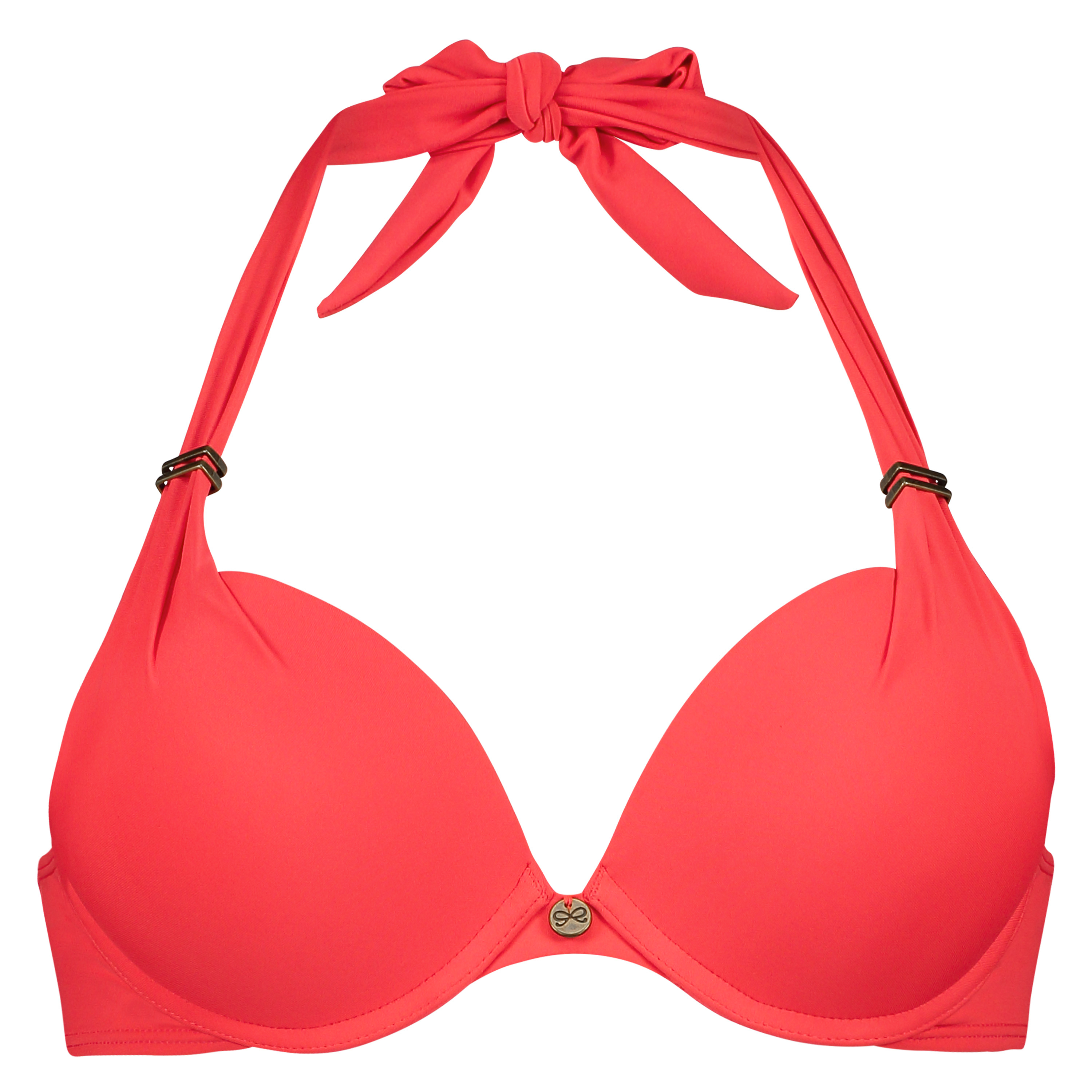 Haut de bikini préformé push-up Sunset Dream Taille A - E, Rouge, main