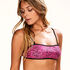 Top de bikini bandeau Haze, Rose