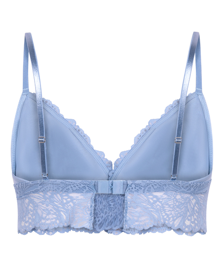 Triangel-Bralette Posie, Blau