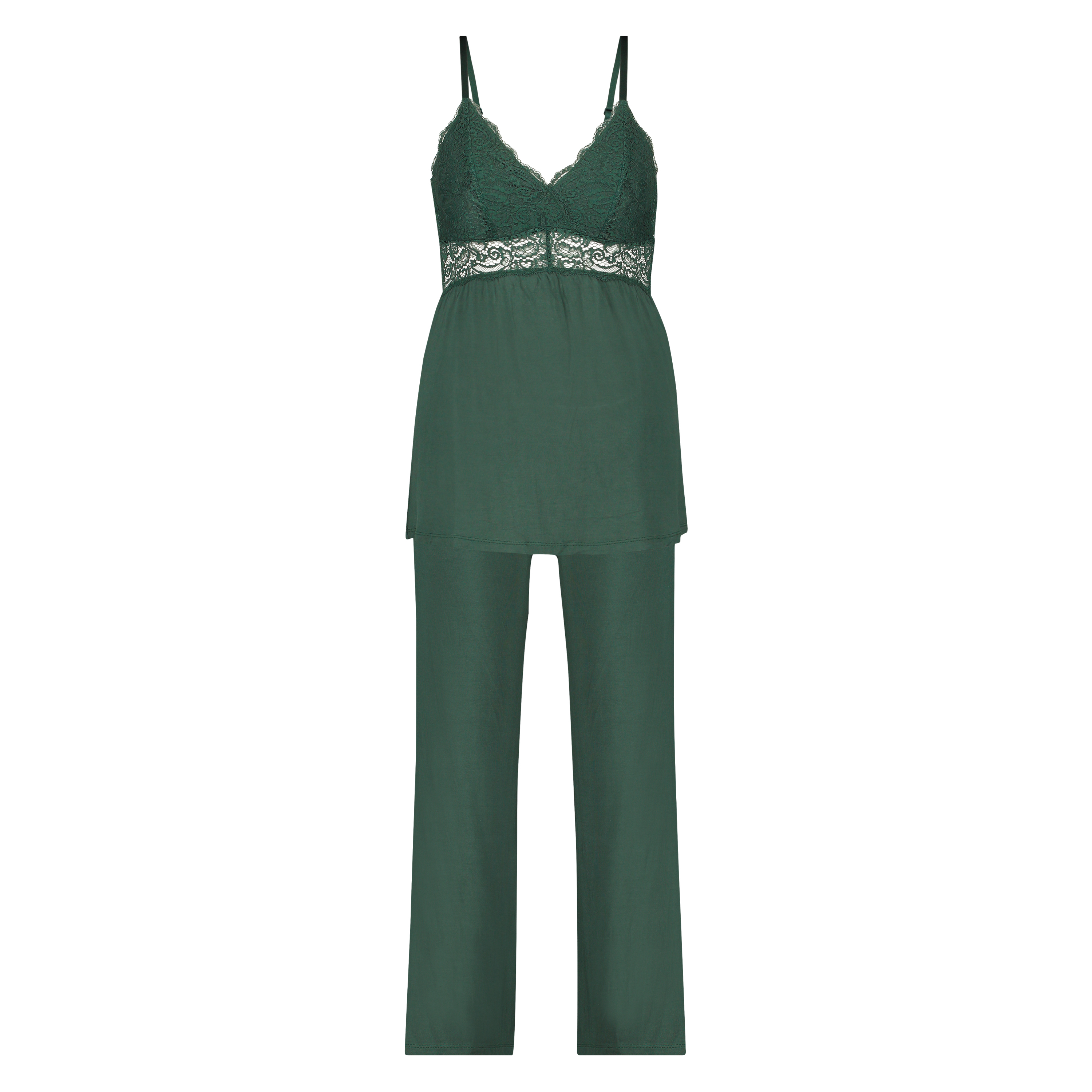 Tenue de pyjama Vera Lace, Vert, main