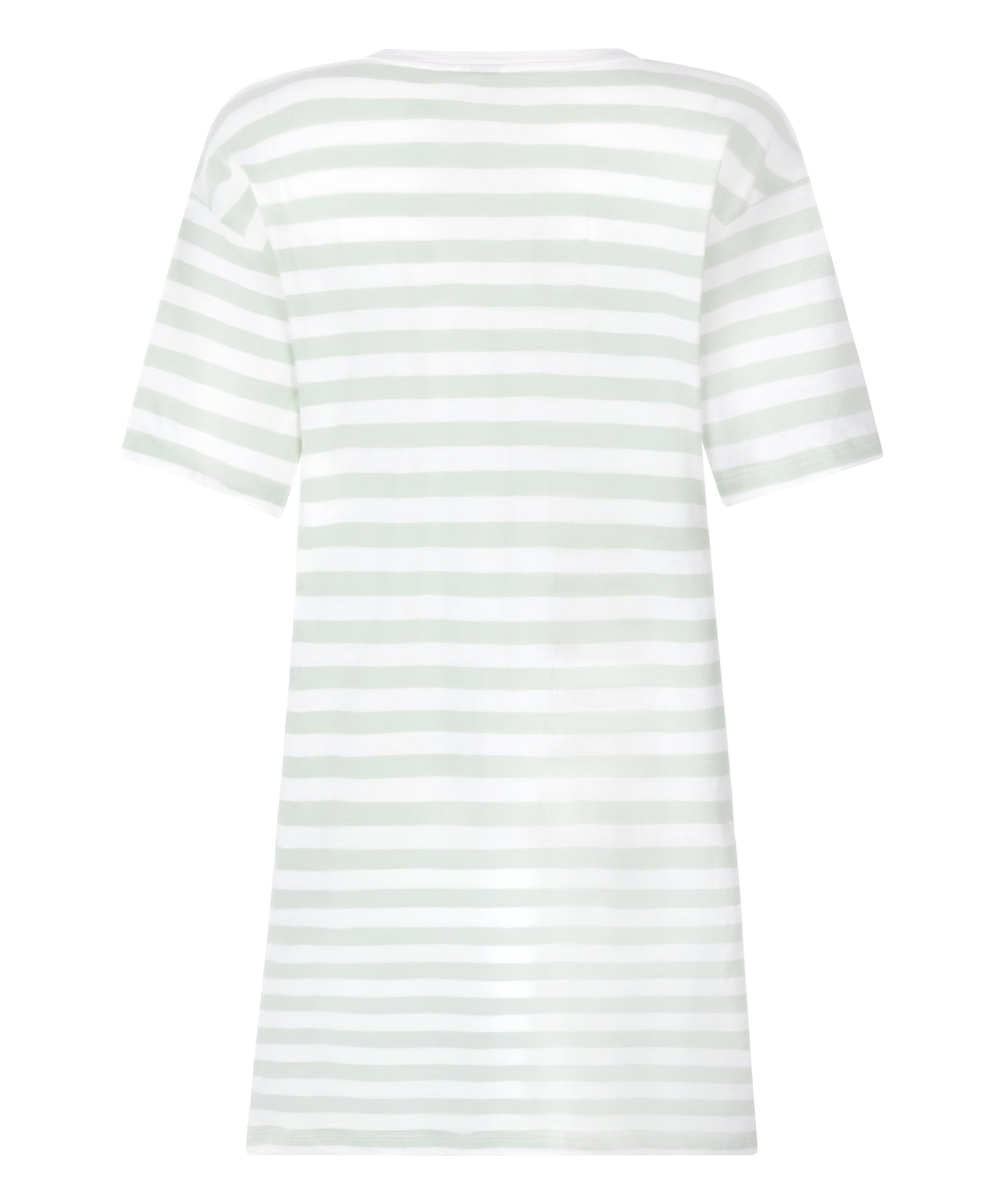 Nachthemd Rundhalsausschnitt, Grün, main