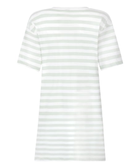 Nachthemd Rundhalsausschnitt, Grün