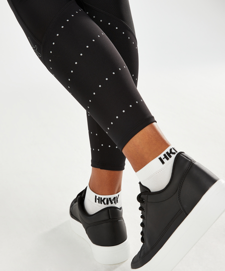 HKMX 2 Paar Performance Socken, Weiß