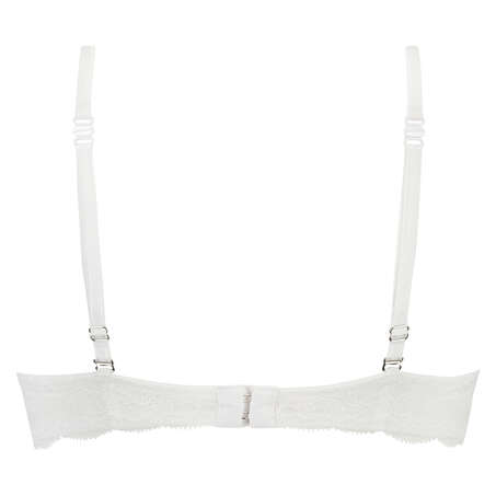 Soutien-gorge &agrave; armatures pr&eacute;form&eacute; push-up Angie, Blanc