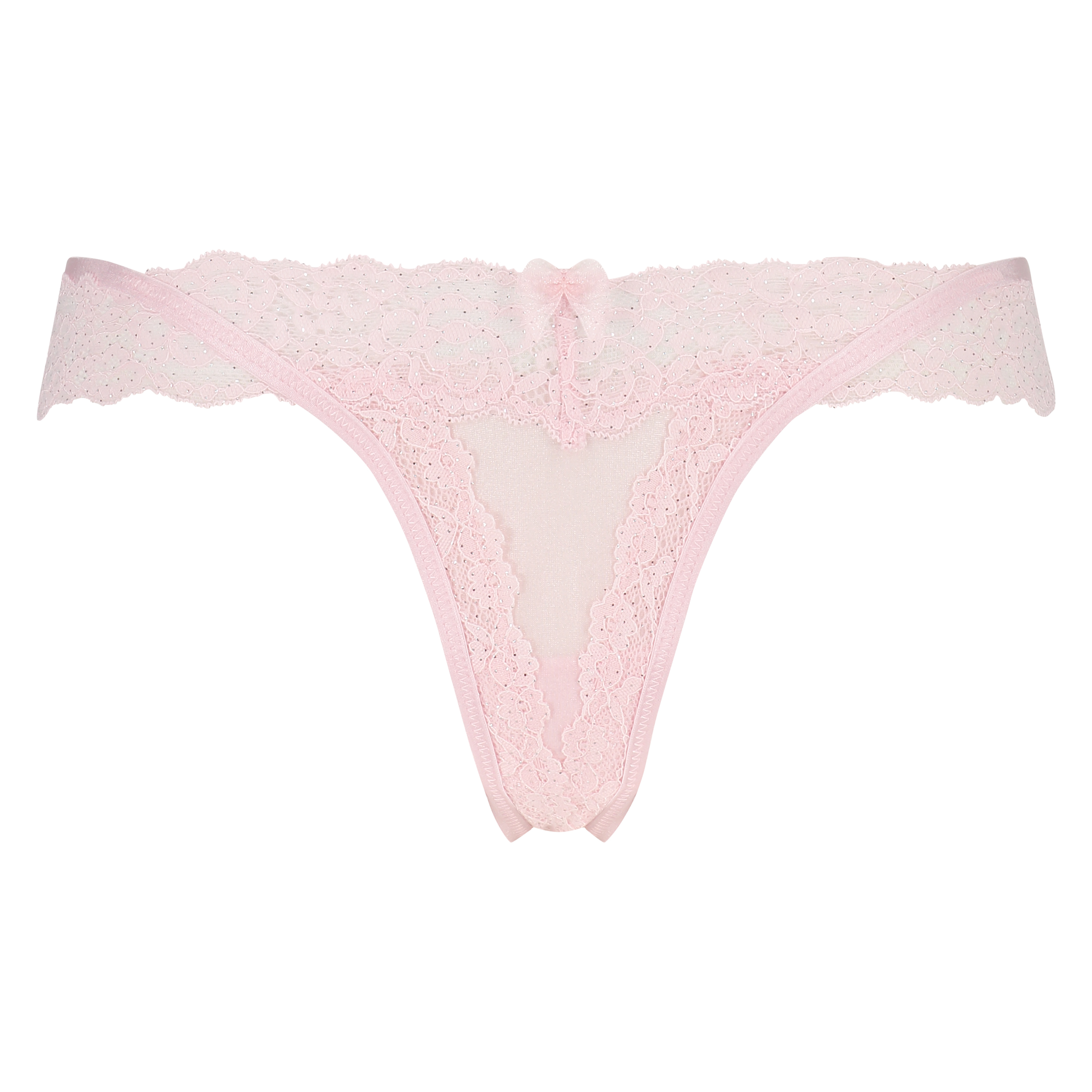 Besonders niedrigsitzender V-Shape String Ariel, Rose, main