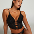 Soutien-gorge push-up à armatures préformé Gigi, Noir