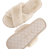 Chaussons Lia, Beige