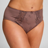 Slip taille haute Diva, Marron
