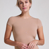 Pyjama-Top Rib Essential, Beige