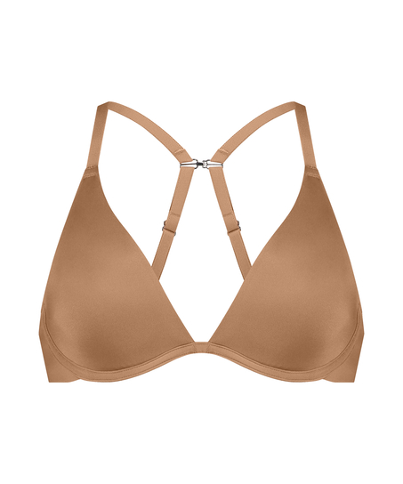 Soutien-gorge à armatures non-préformé Smooth, Marron
