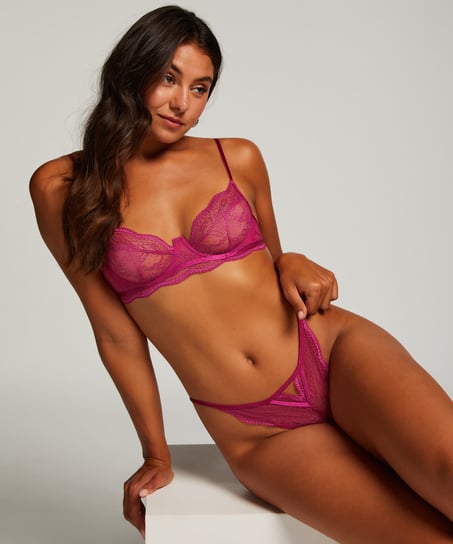 Slip brésilien Isabelle Sparkle, Rose