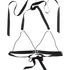 Bralette Chain Top, Schwarz