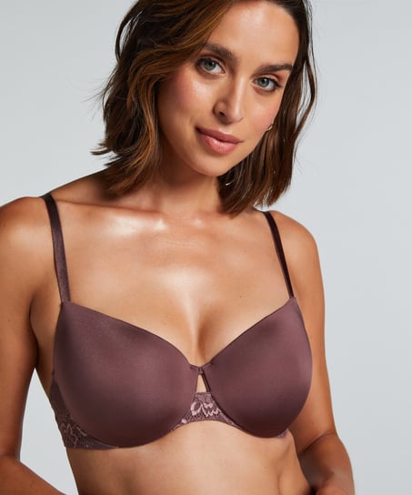 Soutien-gorge à armatures préformé Lea, Marron