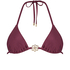 Haut de bikini triangle Yucatan, Rouge