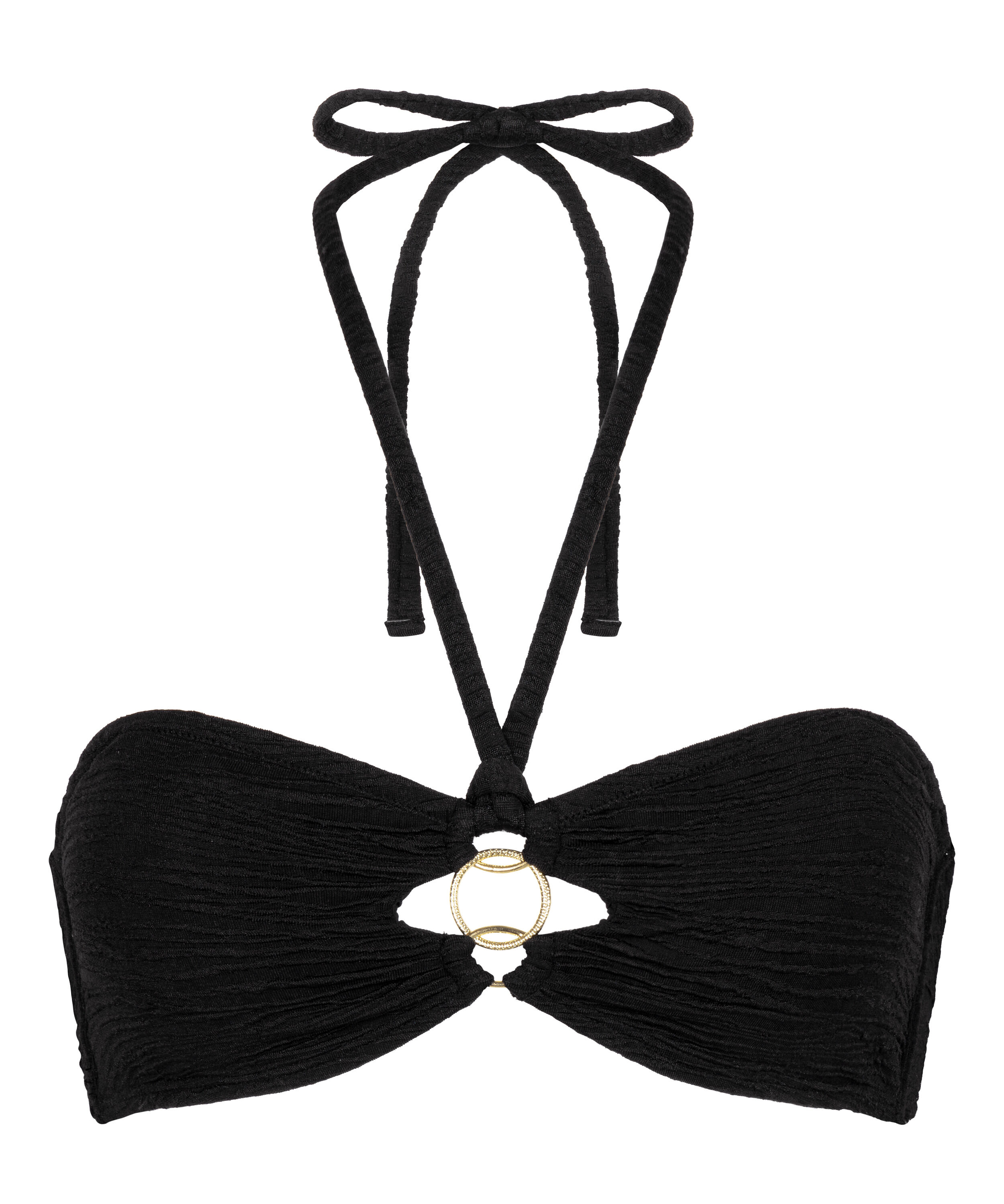 Haut de bikini bandeau Lima Bahamas, Noir