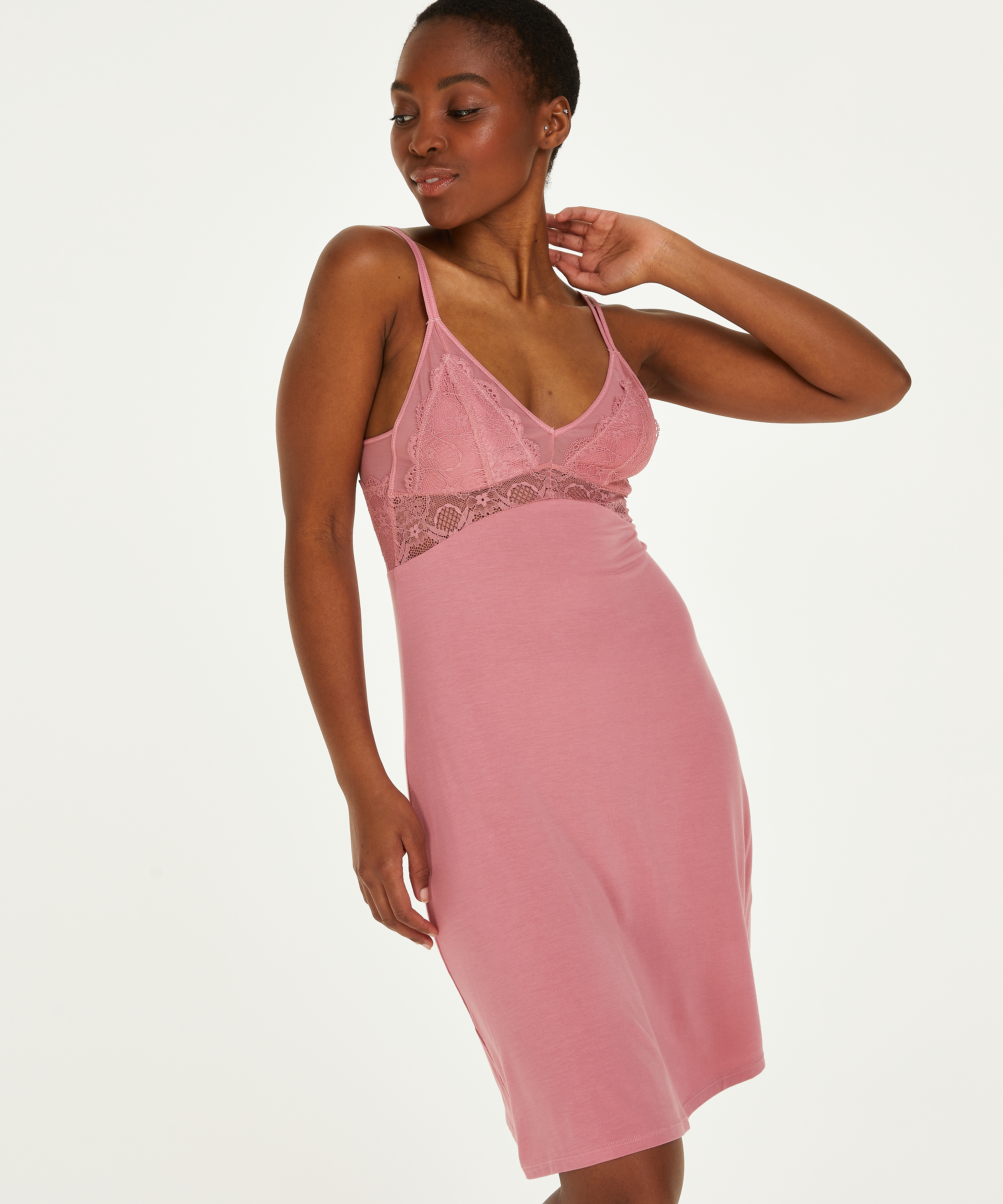 Slipdress Jersey Coco, Rose, main