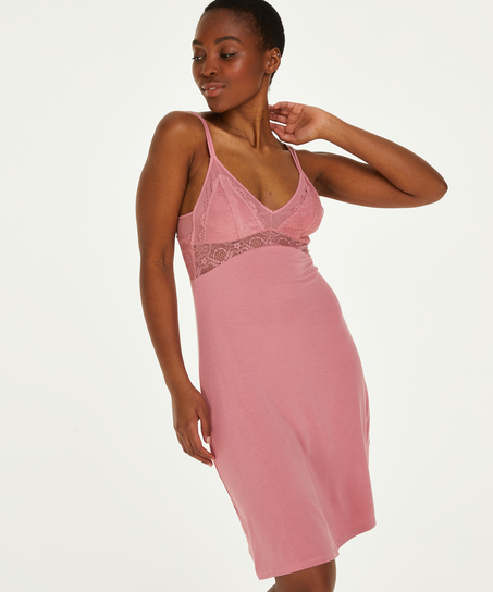 Slipdress Jersey Coco, Rose