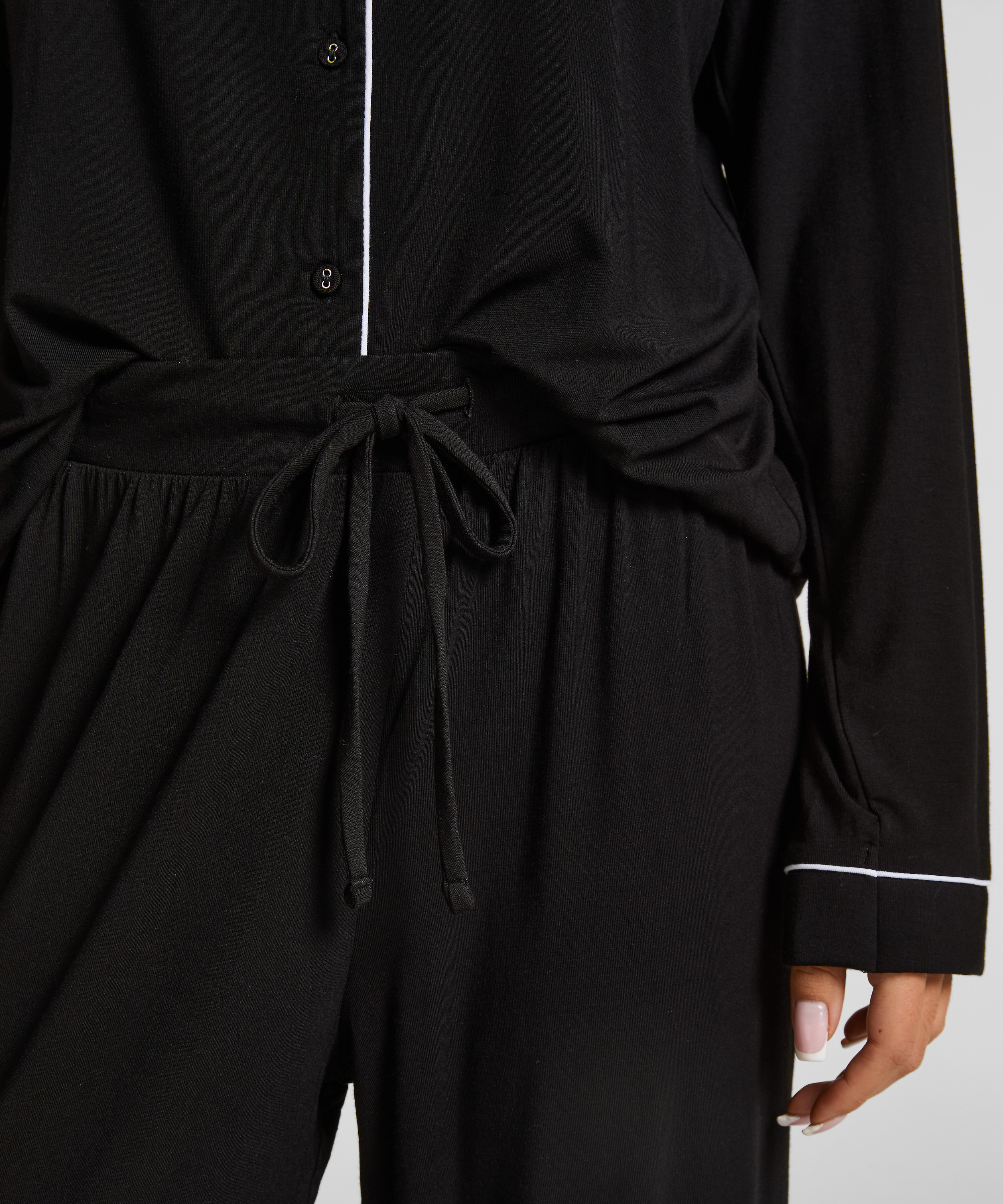 Jersey-Hose Essential, Schwarz, main