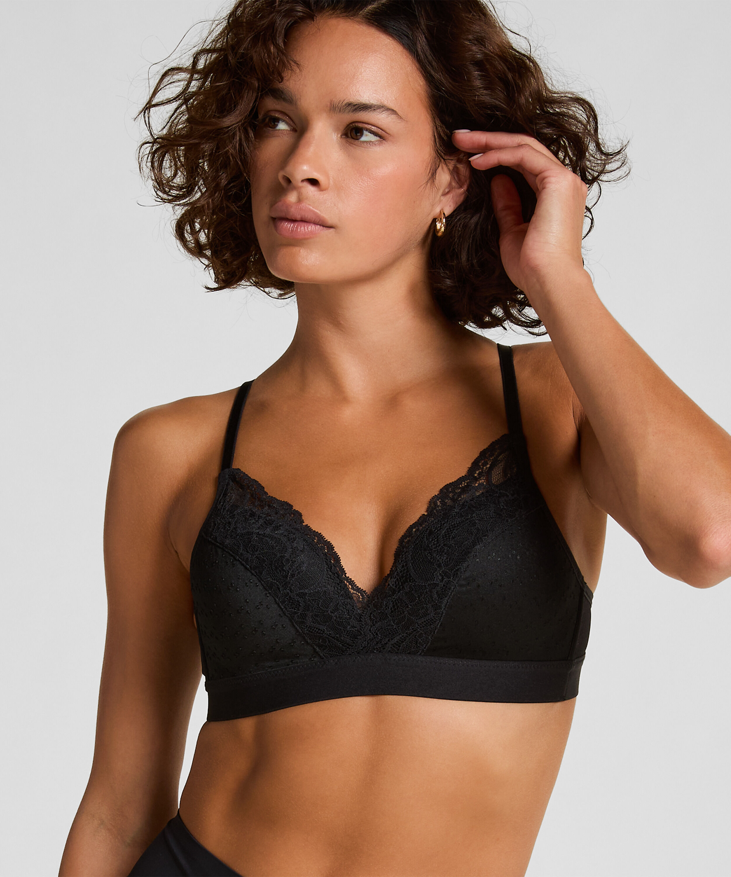 Soutien-gorge préformé sans armatures Sophie, Noir