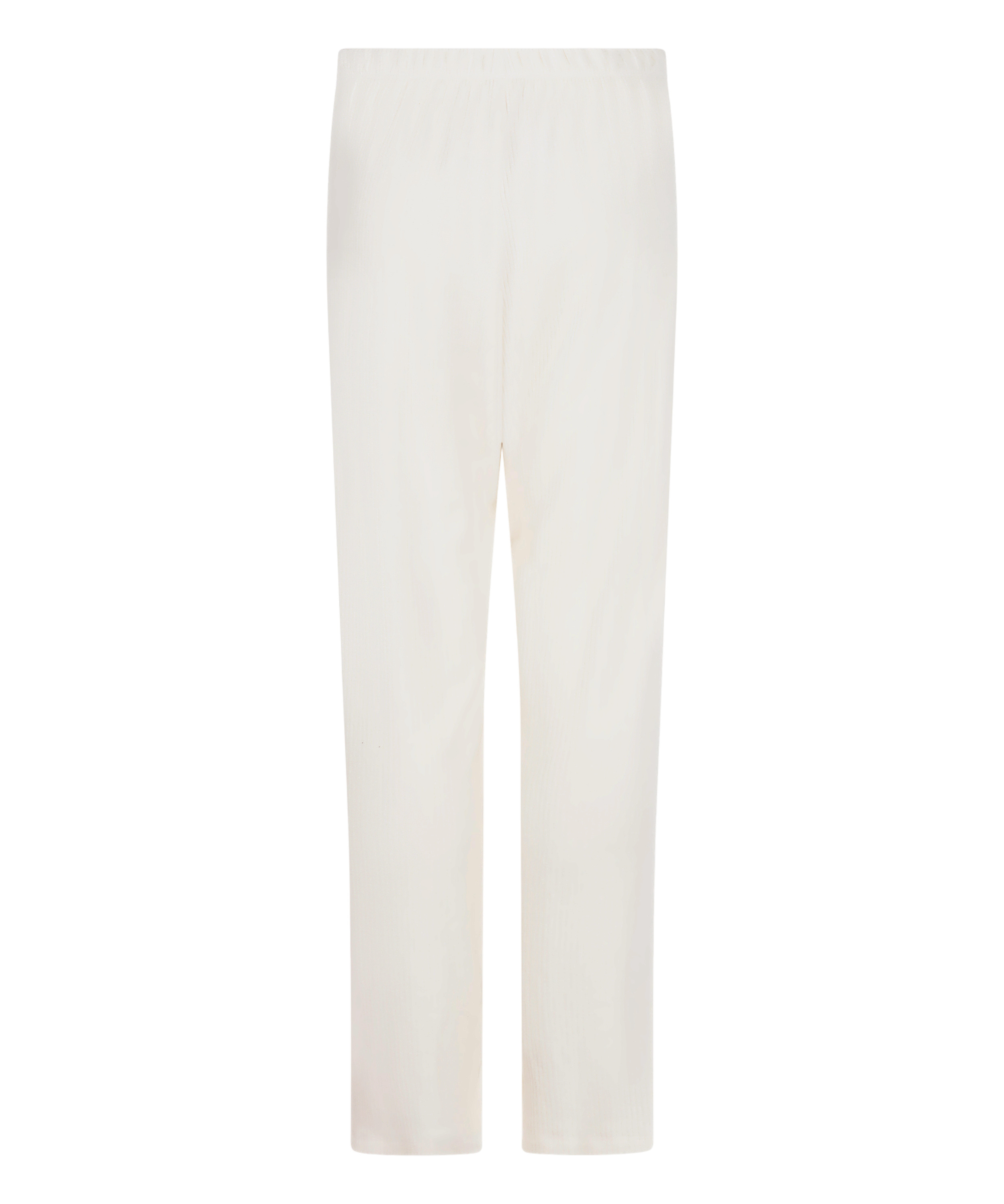Pantalon Brushed Jersey, Blanc, main