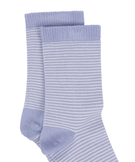 Crew-Socken aus Modal, Blau