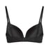 Soutien-gorge &agrave; armatures pr&eacute;form&eacute; Plunge, Noir
