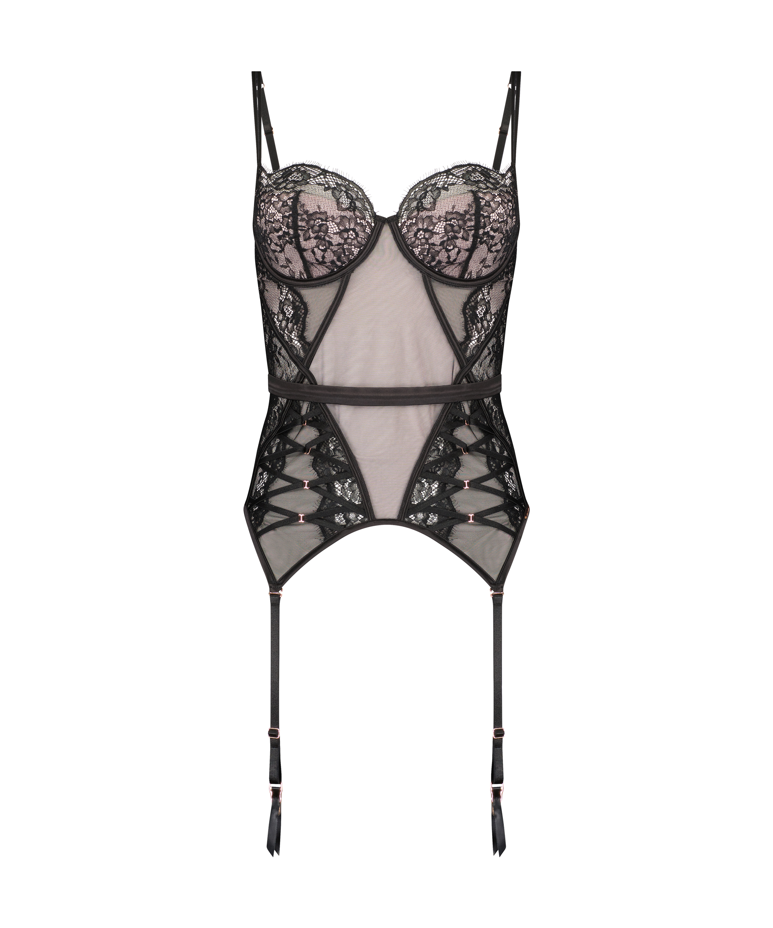 Bustier Margaret Lucy Hale, Schwarz, main