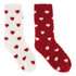 Lot de 2 Paires de Chaussettes Cosy, Blanc