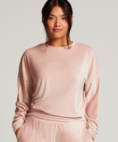 Top Velours, Rose