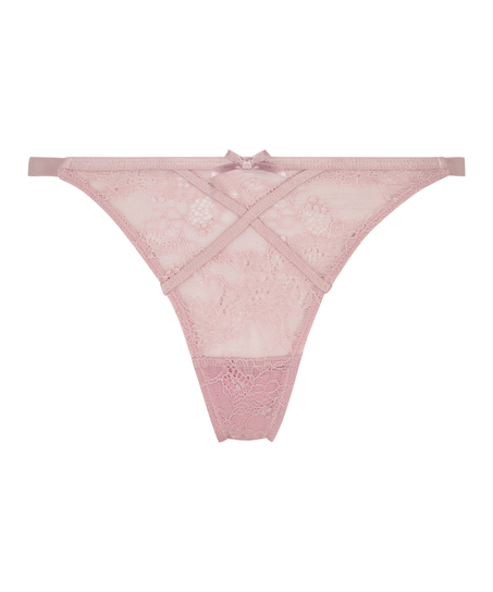 Hochgeschnittener String Corby, Lila