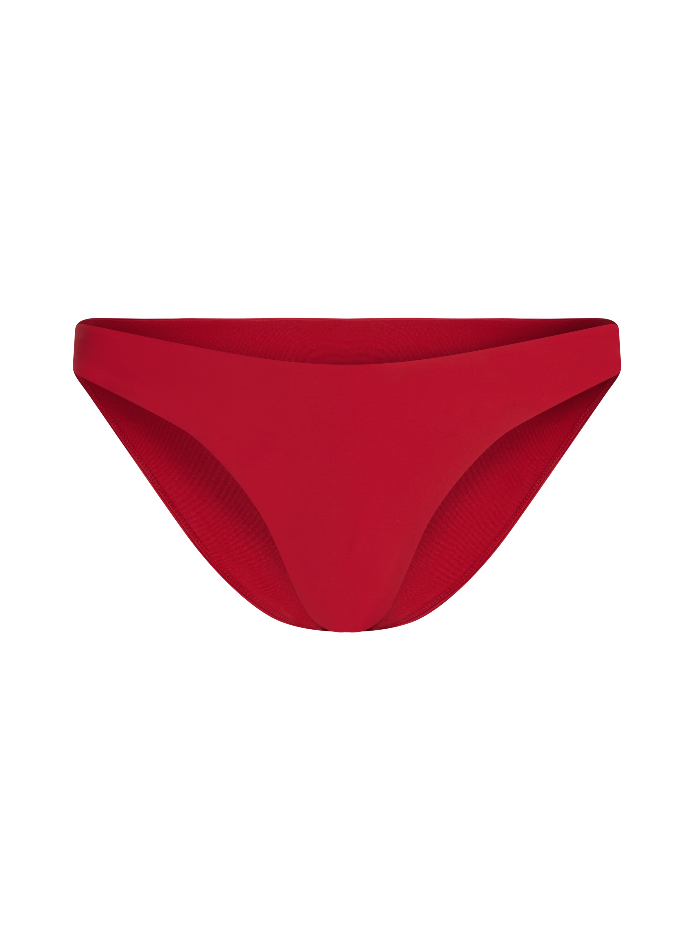 Bikini Slip mit hohem Beinausschnitt Luna, Rot, main