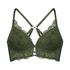 Soutien-gorge &agrave; armatures pr&eacute;form&eacute; longline Ollie, Vert