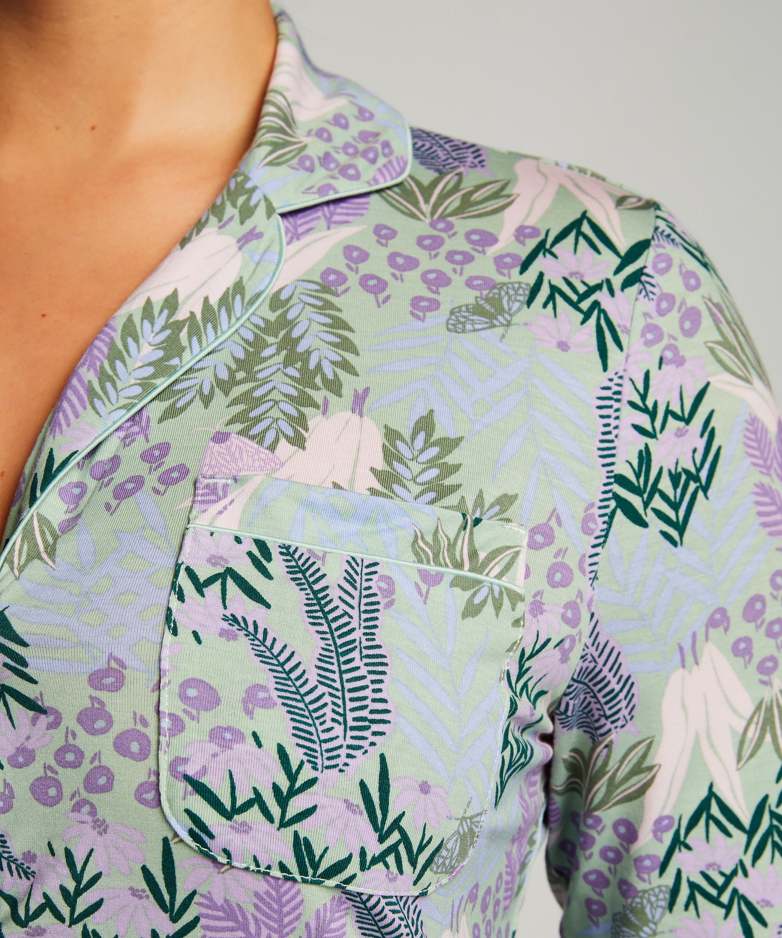 Chemise de nuit Green Grass, Vert, main