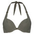 Haut de bikini pr&eacute;form&eacute; push-up Sunset Dream, Vert