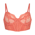Soutien-gorge &agrave; armatures non-pr&eacute;form&eacute; longline Emily, Orange
