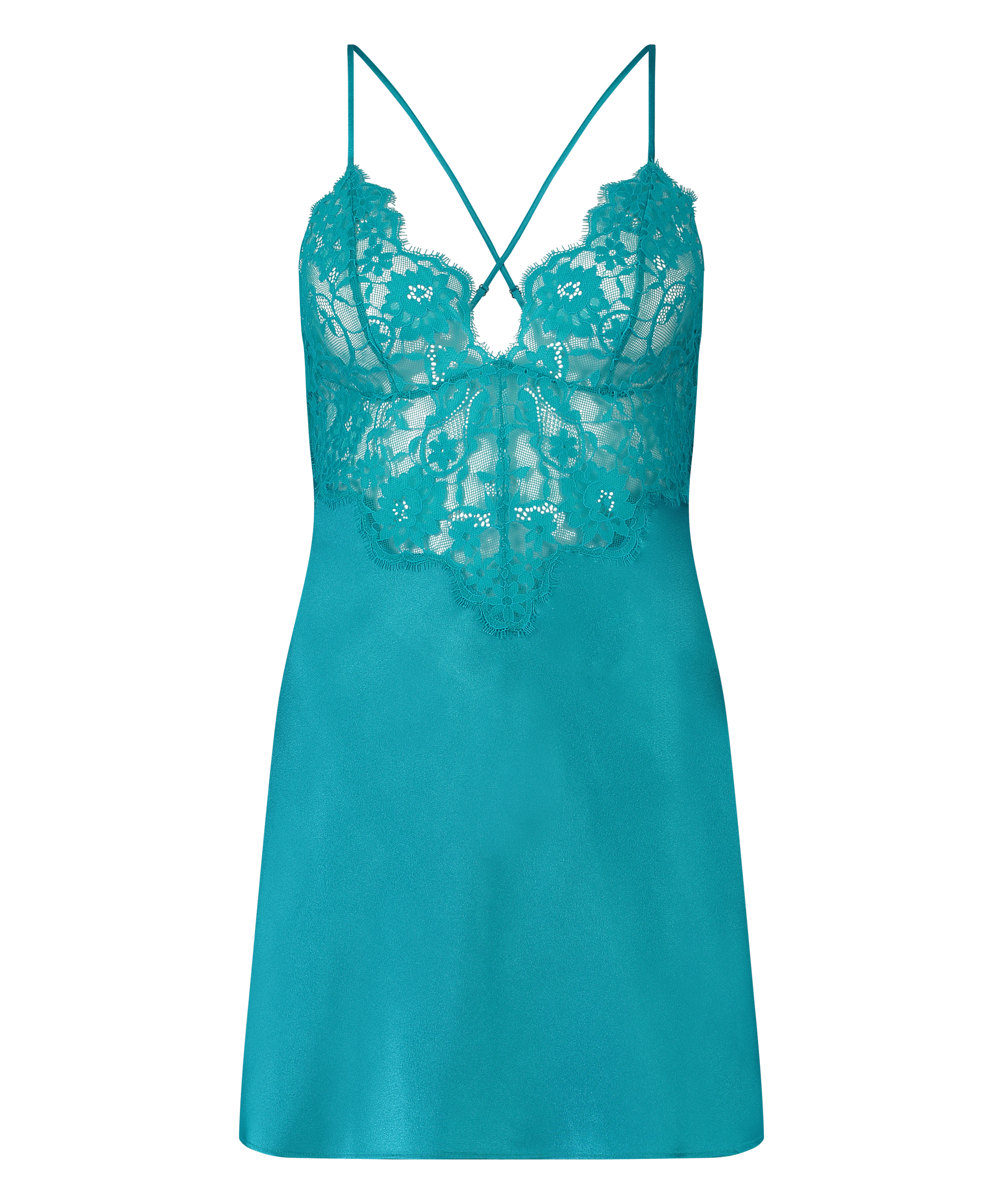 Slipdress Mya, Blau, main
